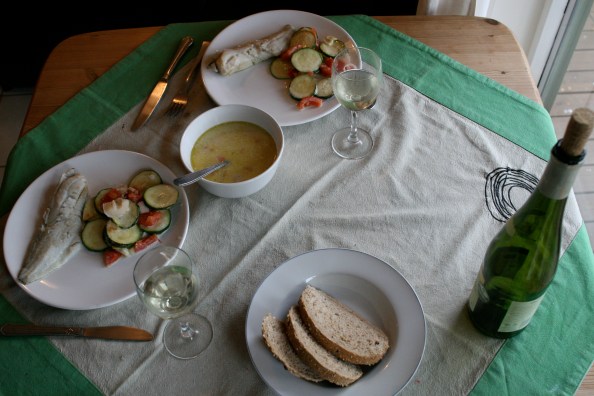 Lunch van 'catch of the morning'