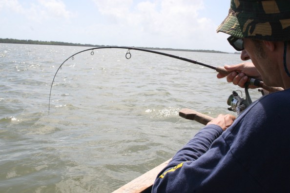 Na een kromme hengel