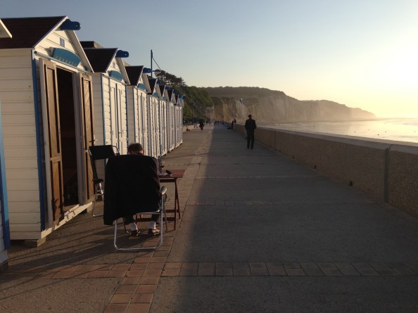 Bij Dieppe (foto Petra de Boer)