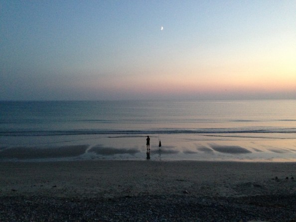Plovan Plage avond afgaand2 (foto Petra de Boer)