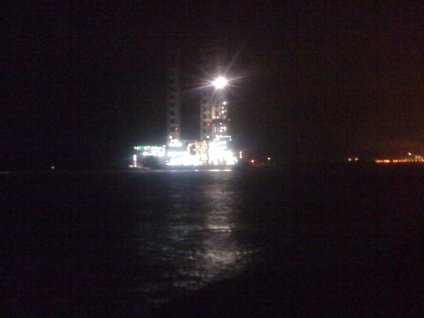 Het werd al laat Boorplatform 4