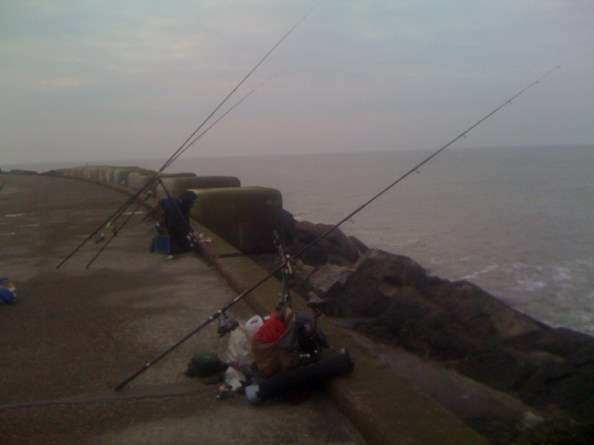 Luc maakt vis schoon
